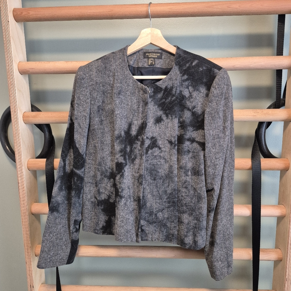 Porfolio Luben Gray/Black Blazer